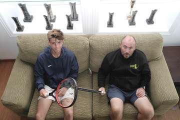 Telde acoge este domingo las semifinales y finales del  Rafa Nadal Tour by Santander Gran Canaria/TA.